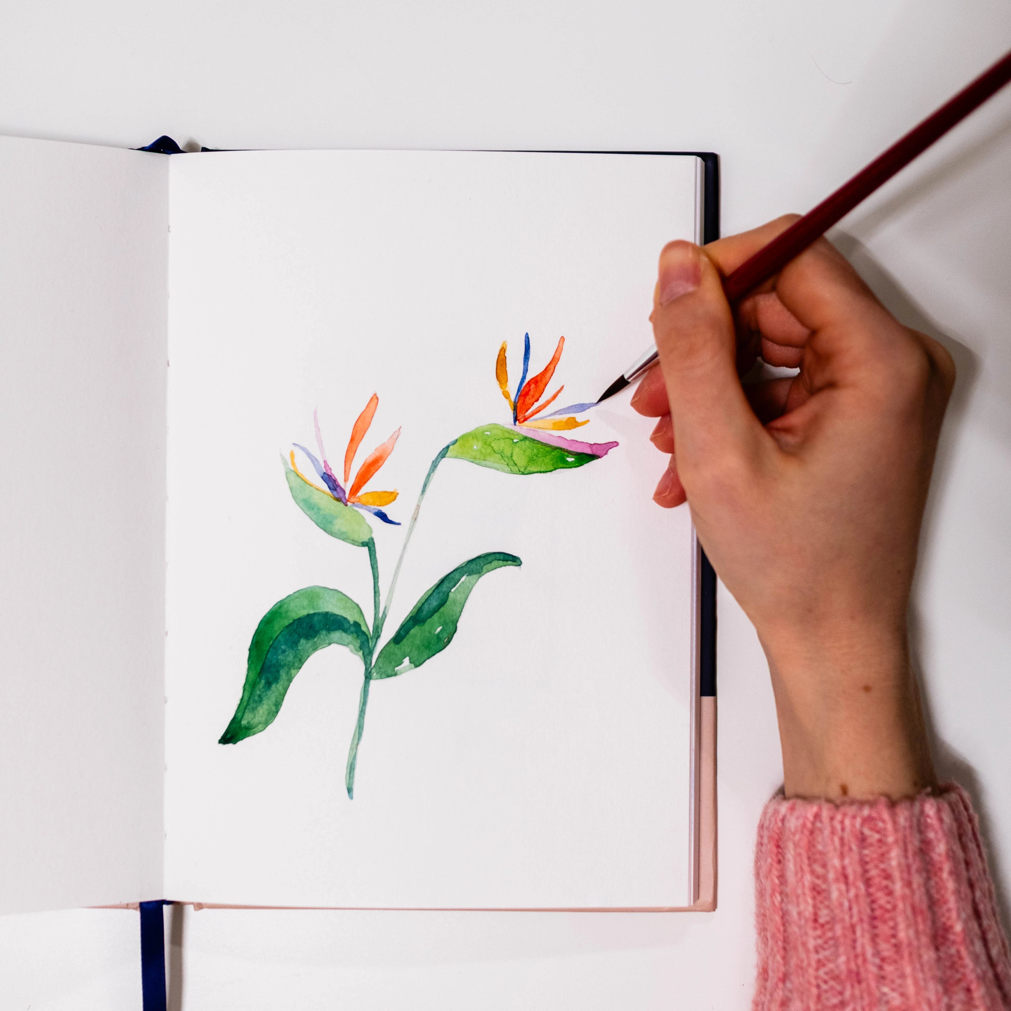 Lavianne Sunrise Marine Aquarellbuch – 230 gsm Fine-Grain